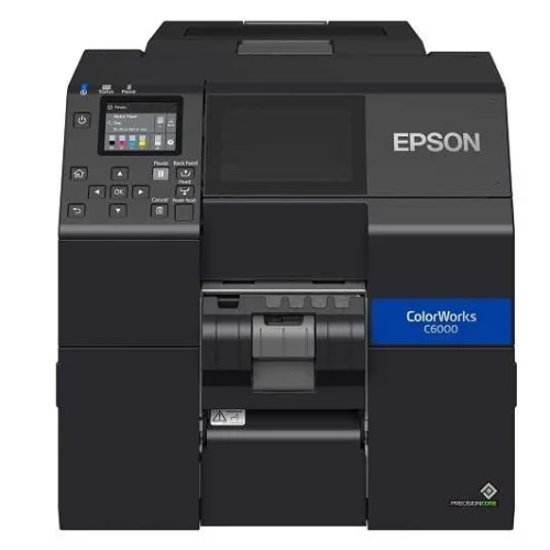 Epson CW-C6550A 8-Inch Color Inkjet Label Printer - Auto Cutter - PrecisionCore TFP - 1200 DPI - C31CH77106