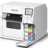 2026-04-0708-19-490 Epson ColorWorks C4050 On-Demand Colour Label Printer - Matte Black - PrecisionCore TFP - 1200 DPI - USB Ethernet - C31CK03106E2
