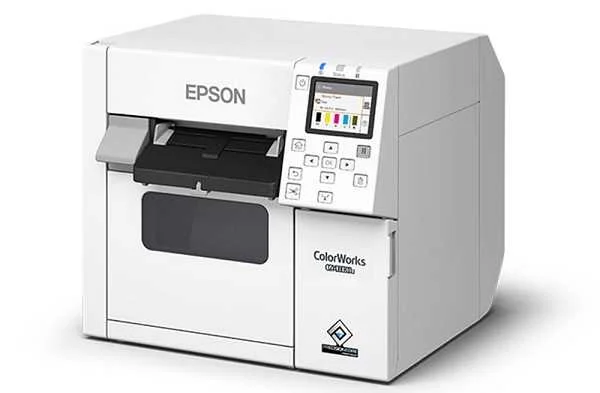 2026-04-0708-19-4716 Epson ColorWorks C4050 On-Demand Colour Label Printer - Matte Black - PrecisionCore TFP - 1200 DPI - USB Ethernet - C31CK03106E2