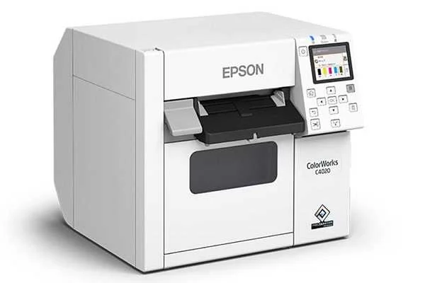 2026-04-0708-19-5063 Epson ColorWorks C4050 On-Demand Colour Label Printer - Matte Black - PrecisionCore TFP - 1200 DPI - USB Ethernet - C31CK03106E2