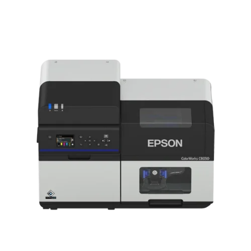 Epson ColorWorks C8050 Matte Black Industrial Color Label Printer - 1200 DPI - 300 mm/s - C31CL02106E2