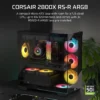 Layer3_a02dfc56-82b3-4baf-ac06-17bc8ccd31de CORSAIR 2800X RS-R ARGB Micro-ATX PC Case, Black - CC-9011347-WW