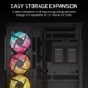 Layer6_beb3cab3-16e5-4ede-a8c3-a72e93e523e9 CORSAIR 2800X RS-R ARGB Micro-ATX PC Case, Black - CC-9011347-WW