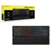 CORSAIR SKIFF 100 PLUS Wired RGB Membrane Gaming Keyboard with 6 G-Keys and Rotary Dial - CH-9226I65-NA