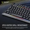 CORSAIR SKIFF 100 PLUS Wired RGB Membrane Gaming Keyboard with 6 G-Keys and Rotary Dial - CH-9226I65-NA