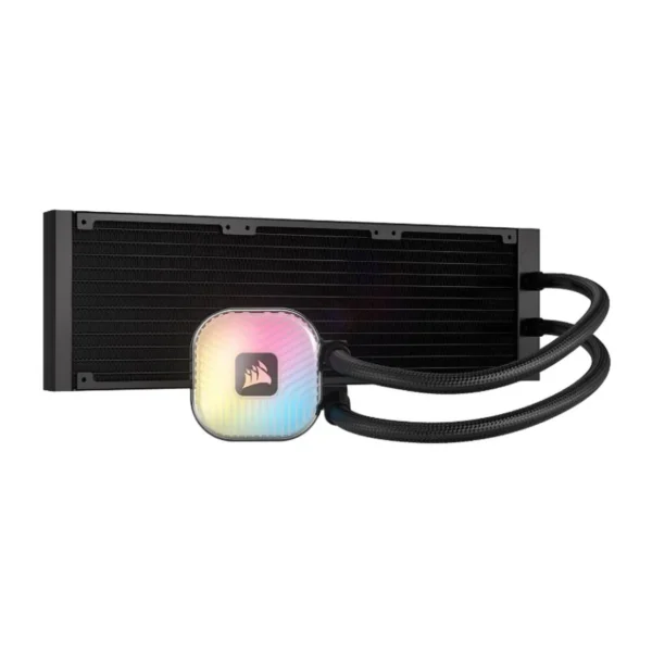 CORSAIR iCUE LINK TITAN 360 RX RGB 360mm AIO Liquid CPU Cooler with Copper Cold Plate and Three RX120 Fans - CW-9061037-WW