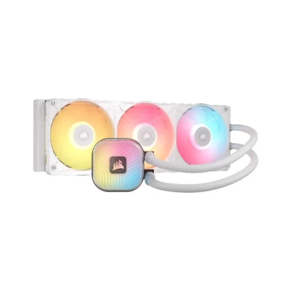 CORSAIR iCUE LINK TITAN II 360 RX RGB White 360mm AIO Liquid CPU Cooler with Copper Cold Plate - CW-9061038-WW