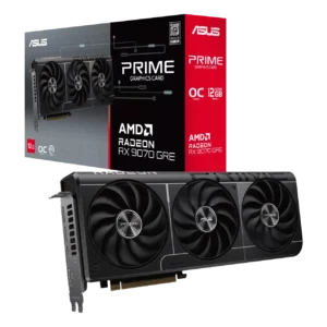 fwebp (10) ASUS Prime Radeon RX 9070 GRE EVO OC Edition 12GB GDDR6 192-bit SFF Ready Graphics Card PRIME-RX9070GRE-O12G-EVO