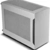 LIAN LI A4-H2O 11-Liter Mini-ITX SFF Aluminum PC Case with PCIe 5.0 Riser - Silver - G99.A4H2OA5.00