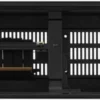 LIAN LI A4-H2O 11-Liter Mini-ITX SFF Aluminum PC Case with PCIe 5.0 Riser - Silver - G99.A4H2OA5.00