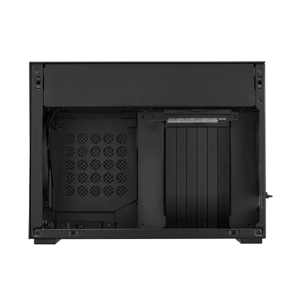 LIAN LI A4-H2O 11-Liter Mini-ITX SFF PC Case with PCIe 5.0 Riser - Black - G99.A4H2OX5.00