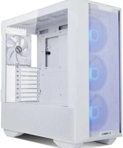 LIAN LI LANCOOL III RGB White E-ATX Mid-Tower Modular PC Case - G99.LAN3RW.00