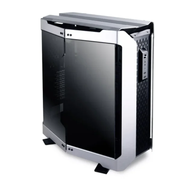 LIAN LI TR-01A Odyssey X Silver Full Tower Transformable Aluminum Gaming and Water-Cooling PC Case - G99.TR01A.00