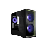 4_33ae106d-661a-4ba7-943d-800ac89da032 LIAN LI Vector V150 INF ARGB Tempered Glass M-ATX PC Case with Infinity Mirror Fans - Black - G99.V150INFX.00