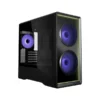 LIAN LI Vector V150 INF ARGB Tempered Glass M-ATX PC Case with Infinity Mirror Fans - Black - G99.V150INFX.00