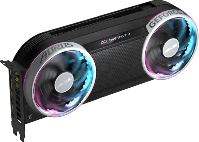 400 (8) GIGABYTE AORUS GeForce RTX 5070 Infinity 12GB GDDR7 Triple Fan Graphics Card - GV-N5070AORUS-IF-12GD