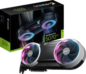 400 (10) GIGABYTE AORUS GeForce RTX 5070 Ti Infinity 16GB GDDR7 Triple Fan Graphics Card - GV-N507TAORUS-IF-16GD