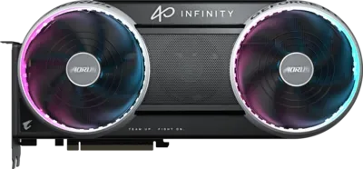 400 (3) GIGABYTE AORUS GeForce RTX 5080 Infinity 16GB GDDR7 Triple Fan Graphics Card - GV-N5080AORUS-IF-16GD