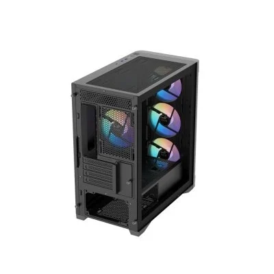 korpus_pk_bez_bloka_pitaniya_case_sama_s31_black_midi_tower_tg_4x120mm_argb_2xusb_3.0_1xusb_3_3890645_4 SAMA S31 Micro-Tower Micro-ATX Case Mesh Front Tempered Glass 4x ARGB Fans USB-C - S31-BKMMA4X1-GL