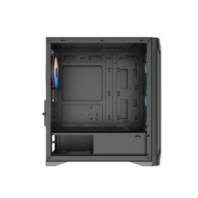 korpus_pk_bez_bloka_pitaniya_case_sama_s31_black_midi_tower_tg_4x120mm_argb_2xusb_3.0_1xusb_3_3890645_7 SAMA S31 Micro-Tower Micro-ATX Case Mesh Front Tempered Glass 4x ARGB Fans USB-C - S31-BKMMA4X1-GL