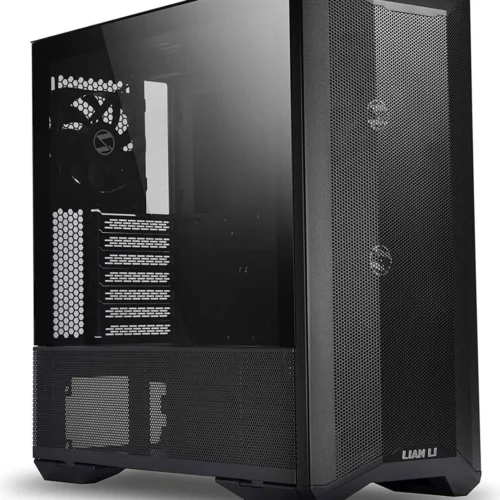 LIAN LI LANCOOL II MESH C Performance E-ATX Mid-Tower PC Case with PWM Fans & Type-C - Black - LANCOOL II Mesh-C