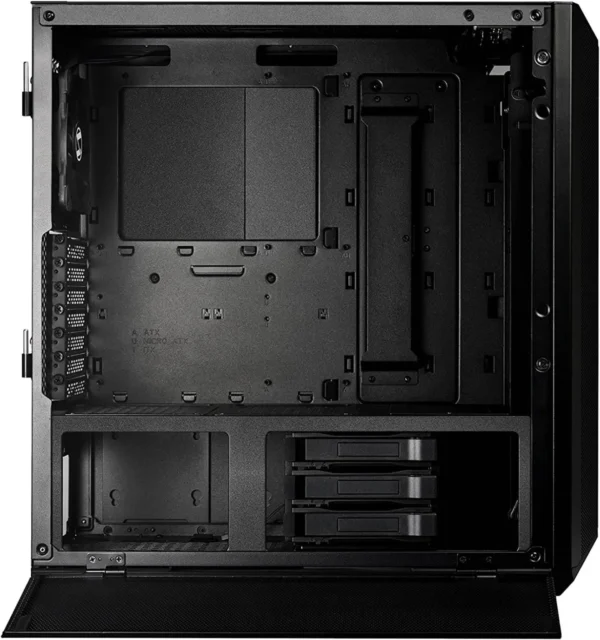 14b35c91d5d3eb8ddf0a85440d0d1fe2-hi LIAN LI LANCOOL II MESH C Performance E-ATX Mid-Tower PC Case with PWM Fans & Type-C - Black - LANCOOL II Mesh-C