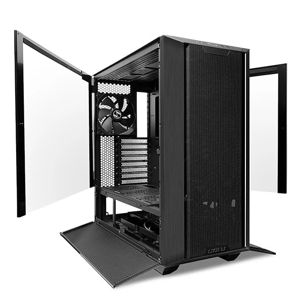 LIAN LI LANCOOL III E-ATX Mid-Tower Modular Gaming PC Case with 4x 140mm PWM Fans - Black - Lancool III Black