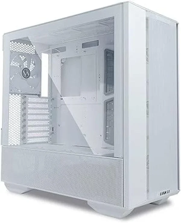 LIAN LI Lancool III E-ATX Mid-Tower Modular PC Case with 4x 140mm PWM Fans - White - Lancool III White