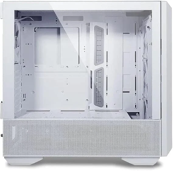 LIAN LI Lancool III E-ATX Mid-Tower Modular PC Case with 4x 140mm PWM Fans - White - Lancool III White