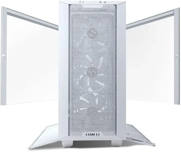 LIAN LI Lancool III E-ATX Mid-Tower Modular PC Case with 4x 140mm PWM Fans - White - Lancool III White