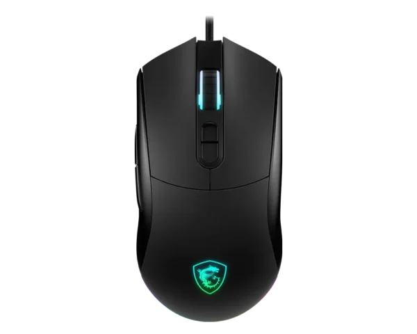 product_1753063937f552d97a7234bbe7a66e0e59a10bd98d MSI Forge GM320 Wired Optical Gaming Mouse Symmetrical 12800 DPI 1000Hz RGB - FORGE GM320
