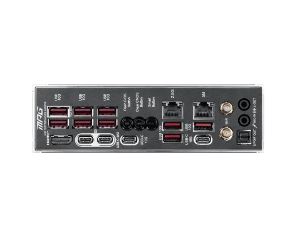 MSI - MPG X870E CARBON MAX WIFI ATX Motherboard for AMD Ryzen 9000/8000/7000 Series - MPG X870E CARBON MAX WIFI