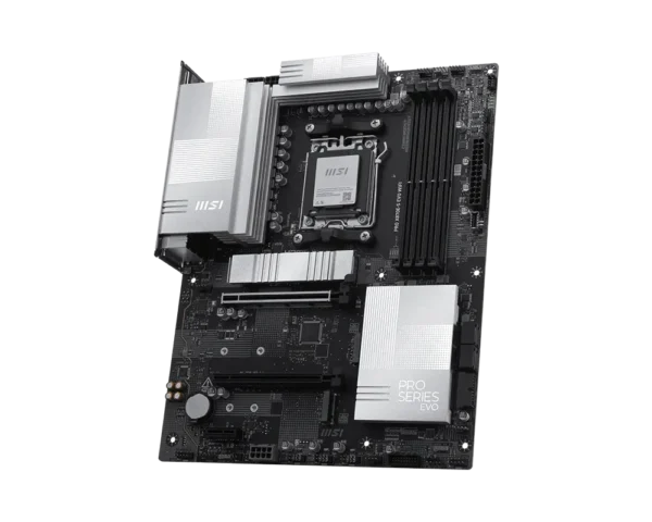 MSI - PRO X870E-S EVO WIFI ATX Motherboard for AMD Ryzen 9000/8000/7000 Series - PRO X870E-S EVO WIFI