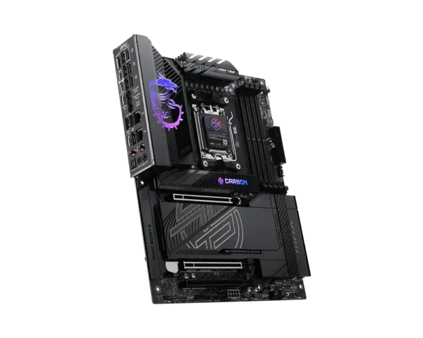 MSI - MPG X870E CARBON MAX WIFI ATX Motherboard for AMD Ryzen 9000/8000/7000 Series - MPG X870E CARBON MAX WIFI