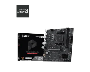 product_17683649867e4f364e5c51bbc393876894e17756b9 MSI PRO B550M-MSI PRO B550M-B Micro-ATX Motherboard AM4 AMD B550 Chipset PCIe 4.0 DDR4 - PRO B550M-B