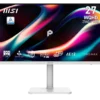 MSI - 27" WQHD 144Hz IPS Business Productivity Monitor with EyesErgo+ and Type-C 65W PD - PRO MAX 271QPHW E14