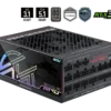 product_1775545524bbce6639764a8120480bc1f41f319b61 MSI - 1300W 80 PLUS Titanium Fully Modular ATX 3.1 PCIe 5.1 Power Supply - MPG Ai 1300TS PCIE5