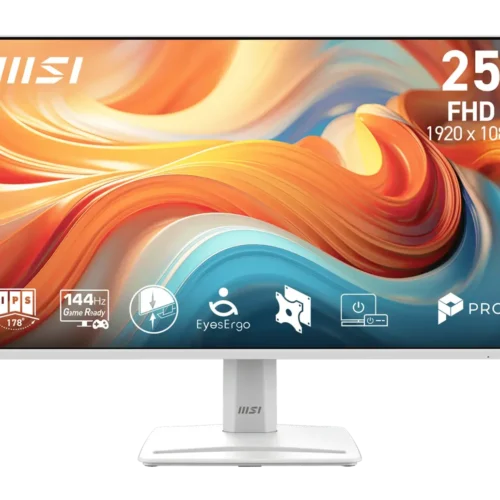 MSI - 24.5" FHD 144Hz IPS Business Productivity Monitor with EyesErgo and PerfectEdge Bezel - PRO MP251W E14A