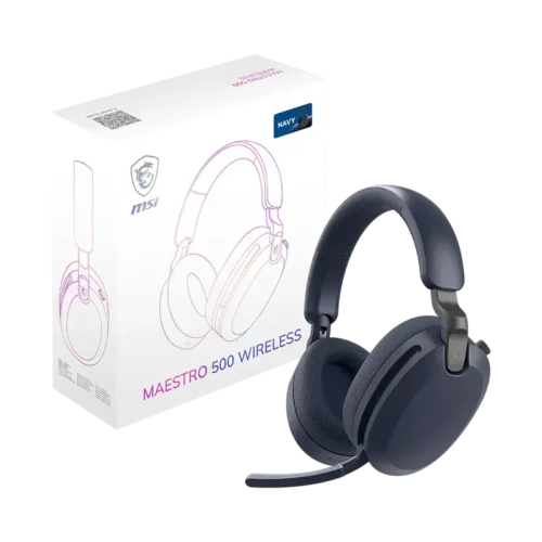 MSI MAESTRO 500 Tri-Mode Wireless ANC Gaming Headset Bluetooth 5.4 - Maestro 500 W