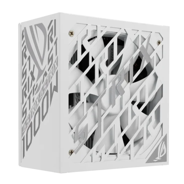 ASUS ROG Strix 1000W Platinum White Edition ATX 3.1 Modular Power Supply - ROG-STRIX-1000P-GAMING-WHITE