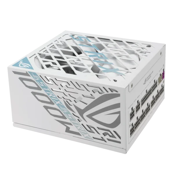 ASUS ROG Strix 1000W Platinum White Edition ATX 3.1 Modular Power Supply - ROG-STRIX-1000P-GAMING-WHITE