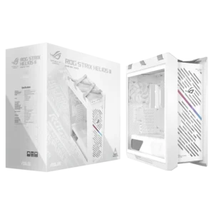 ASUS ROG Strix Helios II White Edition EATX Gaming Case - ROG STRIX HELIOS GX601S WHITE