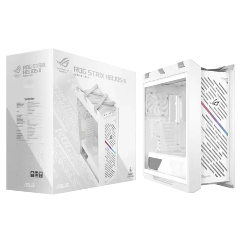 ASUS ROG Strix Helios II White Edition EATX Gaming Case - ROG STRIX HELIOS GX601S WHITE