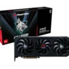 POWERCOLOR Hellhound AMD Radeon RX 9070 GRE 12GB GDDR6 PCIe 5.0 OC Triple Fan Graphics Card - RX9070GRE 12G-L/OC