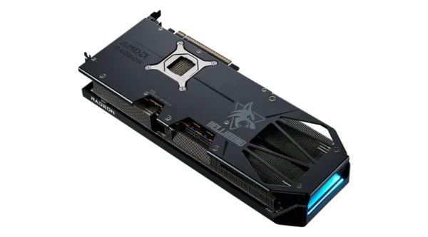 POWERCOLOR Hellhound AMD Radeon RX 9070 GRE 12GB GDDR6 PCIe 5.0 OC Triple Fan Graphics Card - RX9070GRE 12G-L/OC