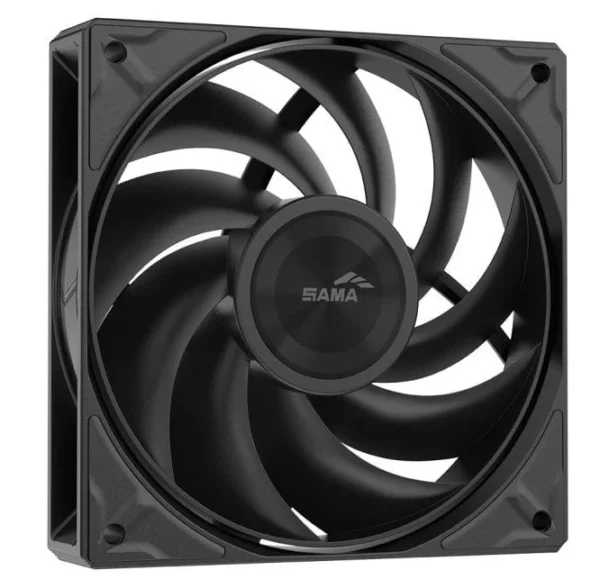 sama-a60n-a60-bkwnyxox-g-black (6) SAMA A60N Dual Tower CPU Air Cooler 260W TDP 6 Heatpipes Dual 120mm PWM Fans Black - A60-BKWNYXOX-G