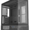 sama-v43e-bez-bp-v43e-bkada0x1-gl-black SAMA V43E Black ATX Mid Tower Case 270° Panoramic Glass Vertical Airflow USB Type-C - V43E-BKADA0X1-GL