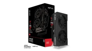 6a834f11c0c3d6b9c1feee52_boxcard XFX Swift AMD Radeon RX 9050 Gaming Edition 8GB GDDR6 RDNA 4 1080p Graphics Card | RX-95SWFT8BE