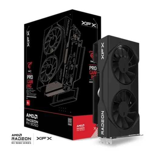 XFX Swift AMD Radeon RX 9050 Gaming Edition 8GB GDDR6 RDNA 4 1080p Graphics Card | RX-95SWFT8BE