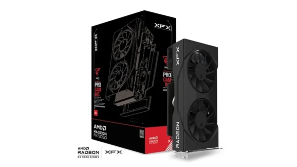 XFX Swift AMD Radeon RX 9050 Gaming Edition 8GB GDDR6 RDNA 4 1080p Graphics Card | RX-95SWFT8BE
